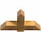 Ekena Millwork Eugene Rough Sawn Timber Gable Bracket, Western Red Cedar, 36"W x 19"H x 6"D x 6"F, 13/12 Pitch GBW036X19X0606EUG00RWR - alternate 3